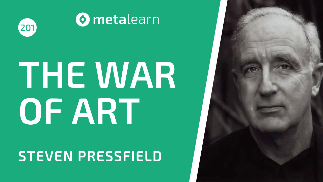 ML201: Steven Pressfield on Overcoming Resistance, The War of Art & Finding Your Creative Voice