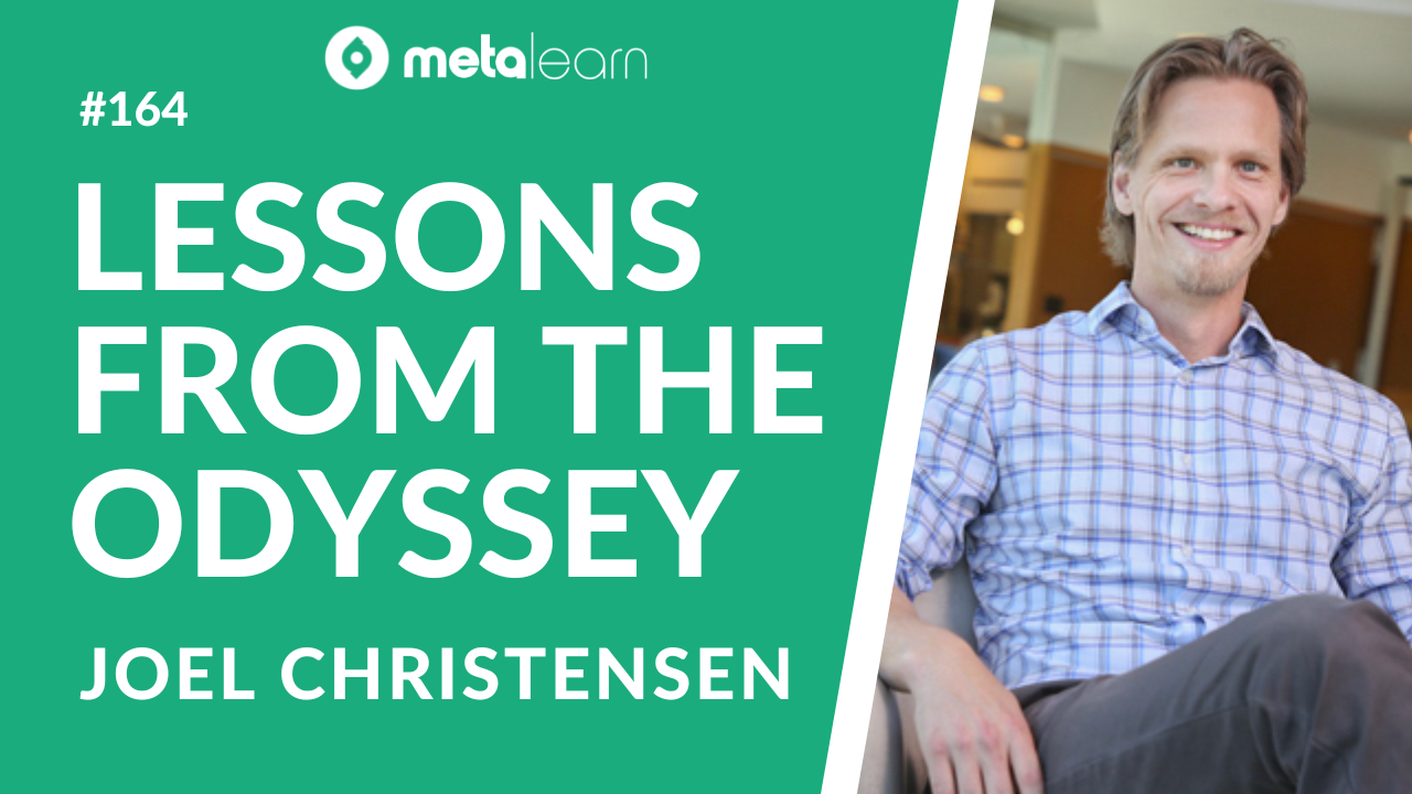 ML164: Joel Christensen on Storytelling for Sensemaking, The Many Minded Man and Lessons from The Odyssey