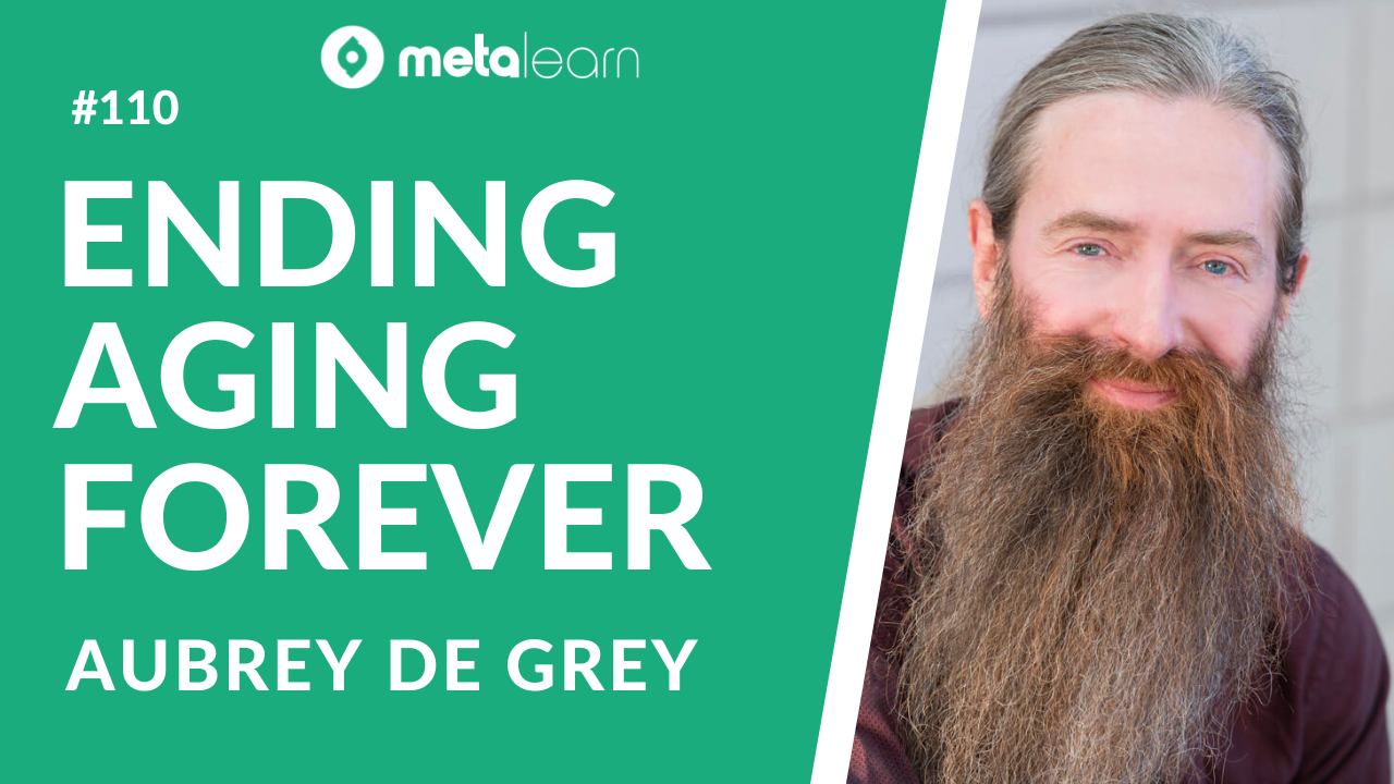 ML110: Aubrey de Grey on Ending Aging, the Art of Multidisciplinary Research and How To Spread Important Messages