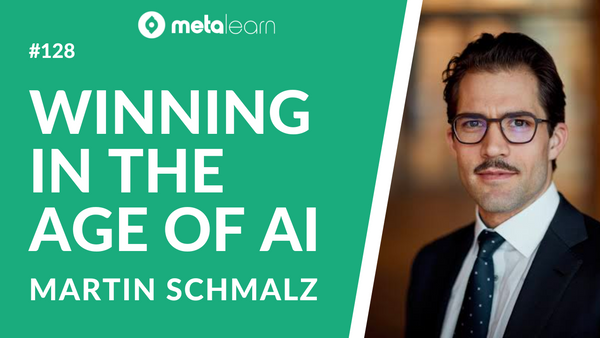 ML128: Martin Schmalz on Futureproofing Yourself in the Age of AI, The Business of Big Data and Protecting Your Privacy Online